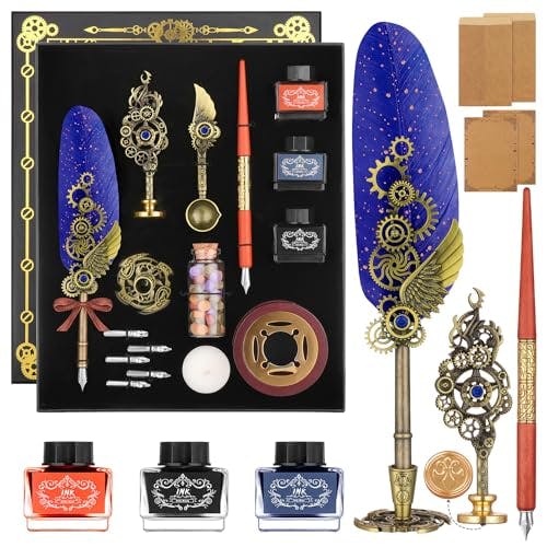 Quill Pen and Ink Set