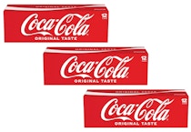 3 Coca-Cola 12-Packs