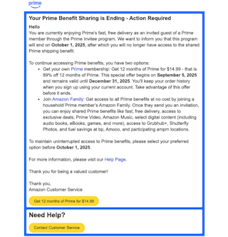amazon-prime-invitee-shared-benefits-ending-this-year-2025