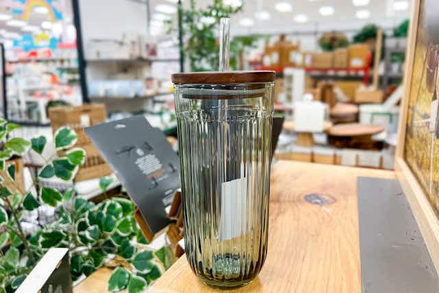 We're Obsessed With the New Magnolia Tumbler, and It's Under $10 at Target card image