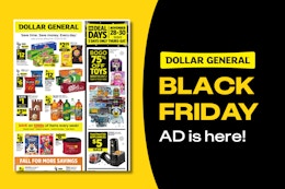 Dollar General Black Friday Will Be a 3-Day Sale — And We Picked the Top Deals card image