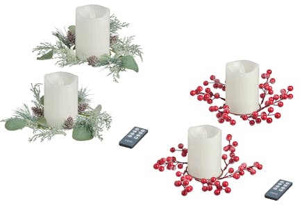 Mikasa Flameless Candle Set