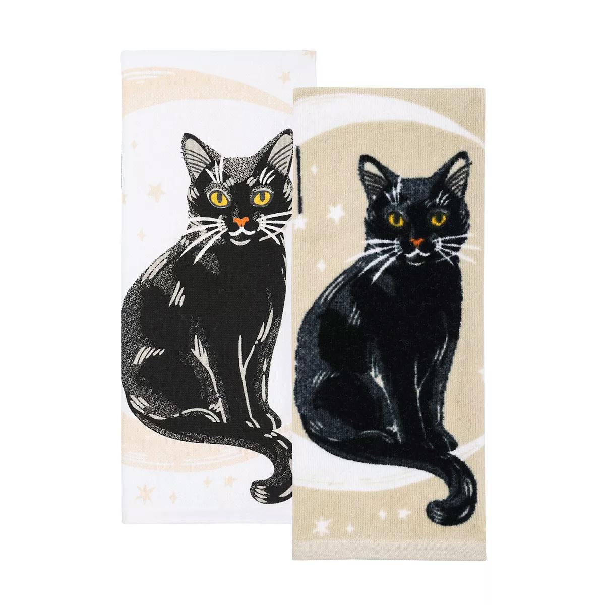 Luna Cat Kitchen Towels