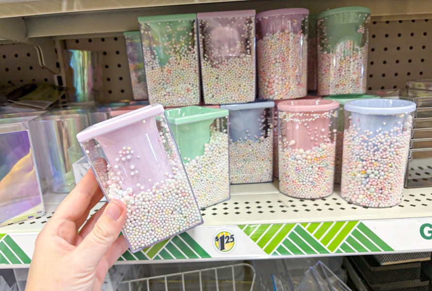 dollar tree sprinkles pencil holder