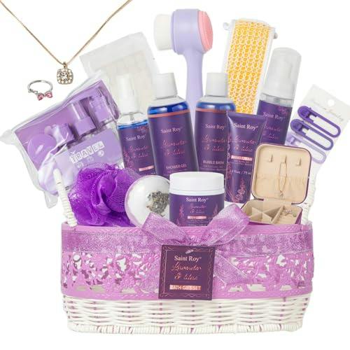 Lavender Bath and Body Gift Basket
