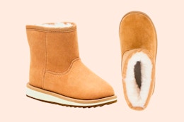 Kids' Faux Boots on Rollback at Walmart — Only $11 (2 Colors Available) card image