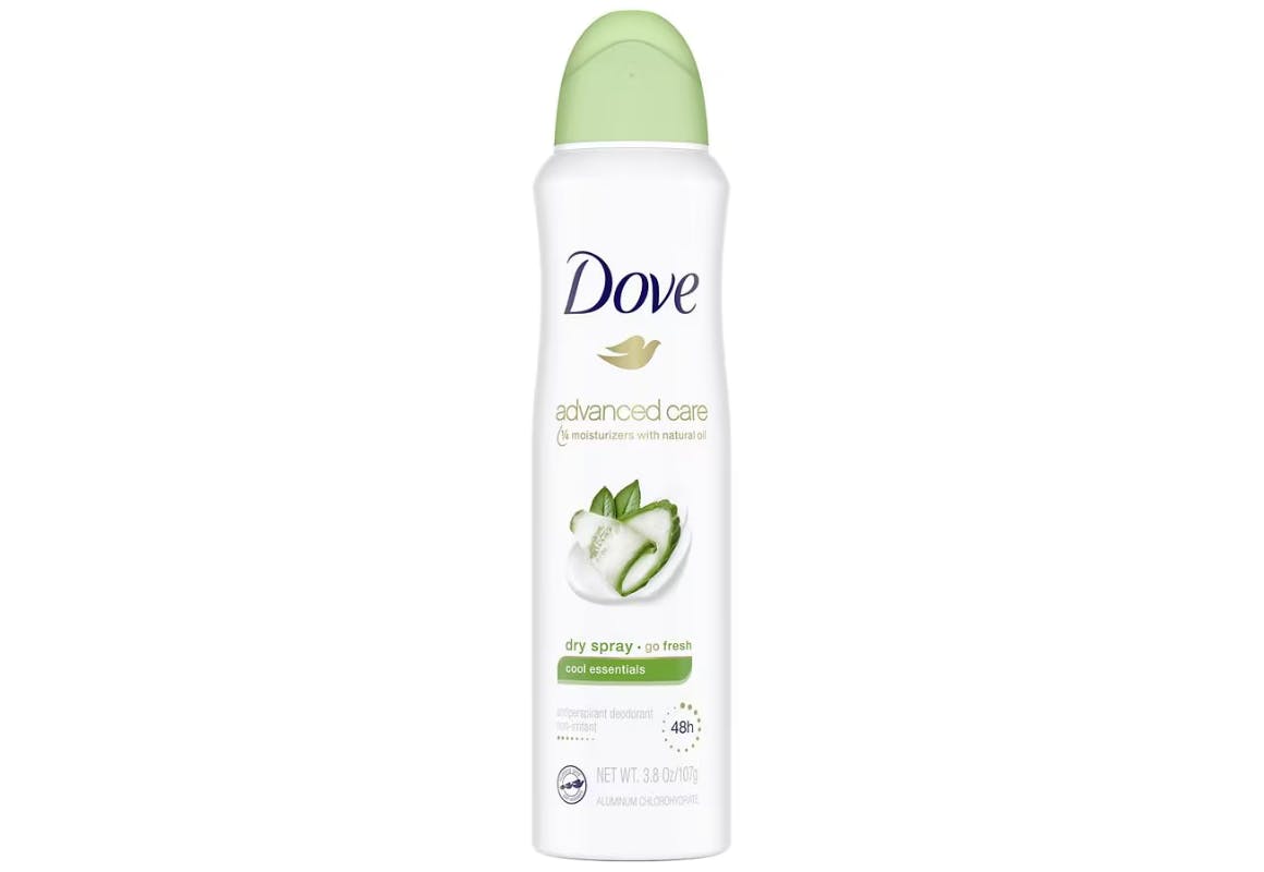 4 Dove Dry Sprays