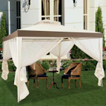 Costway Steel Patio Gazebo
