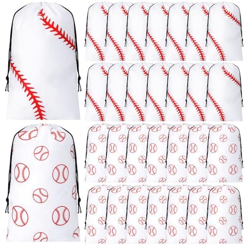 Baseball Snack Drawstring Bags