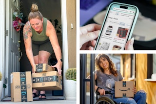 some people getting amazon packages, and amazon coupons on the app