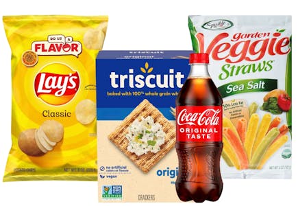 12 Snack and Soda Items