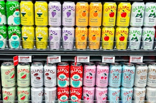 olipop sodas on shelves