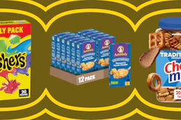 snacks on a grid