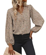 Women's Long Sleeve Work Blouse