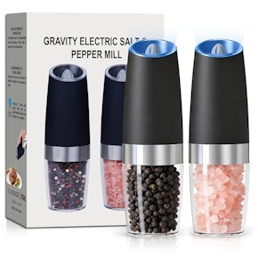 Electric Salt & Pepper Grinder Set
