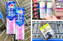 Crest 3D White Toothpaste, Secret Deodorant & Busy Butter