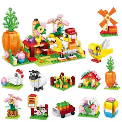 Easter Building Blocks 12-Pack