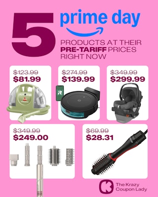 5 prime day products at their pre tariff prices