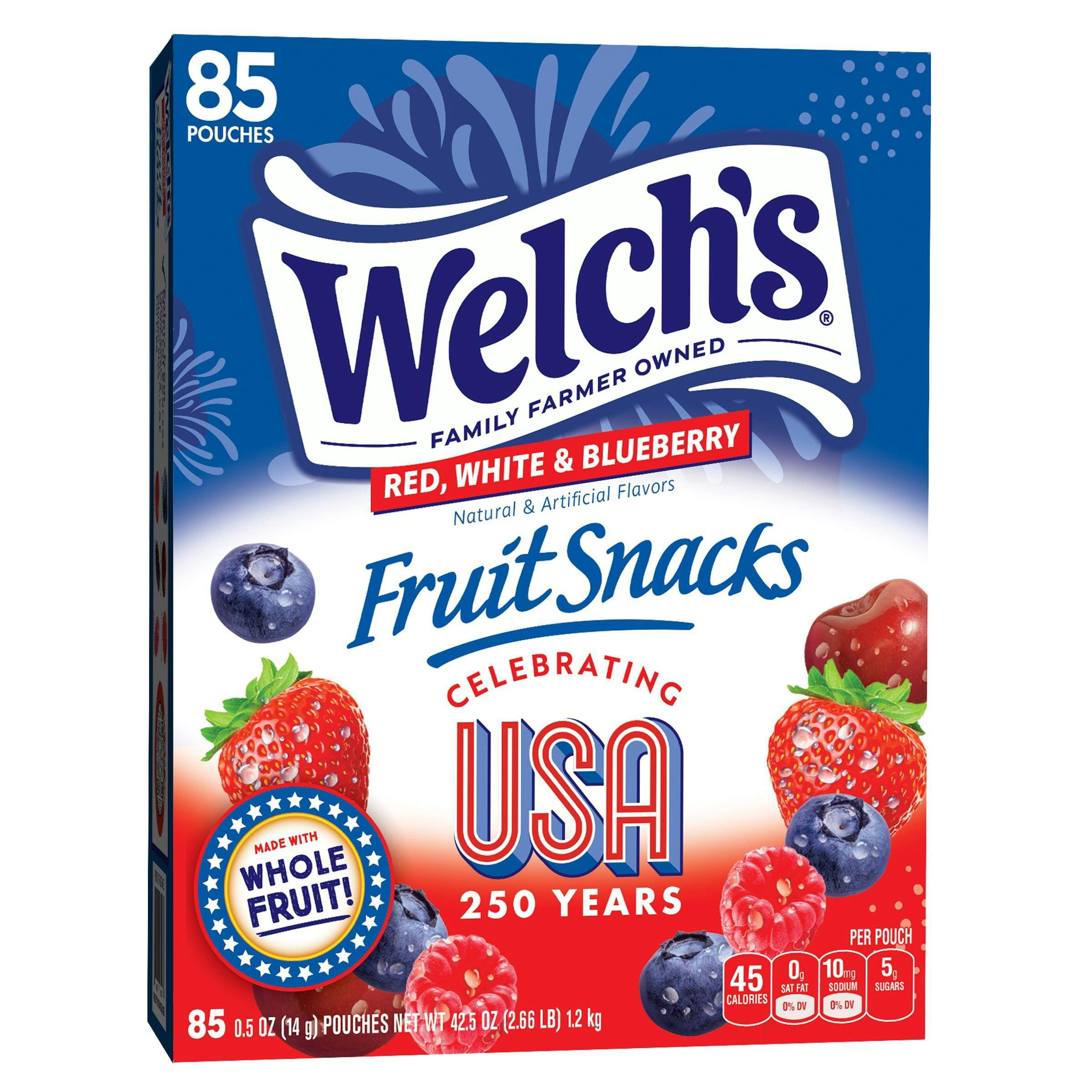 Welch's Fruit Snacks 85-Pack