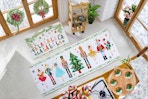 Nutcracker Kitchen Rug Set B0CGDMGL25