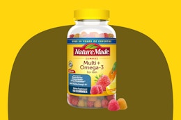 a bottle of vitamins