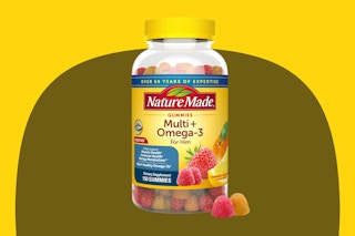 a bottle of vitamins