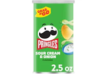 2 Pringles Potato Crisps