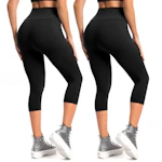 Women's Capri Leggings 2-Pack