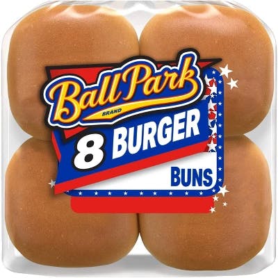 2 Ball Park Buns Packs