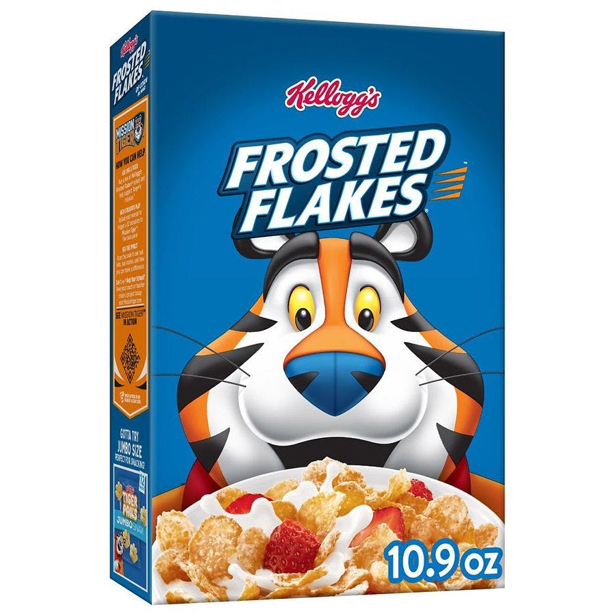 3 Frosted Flakes Cereal Boxes