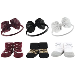 Infant Girl Headband & Socks Set