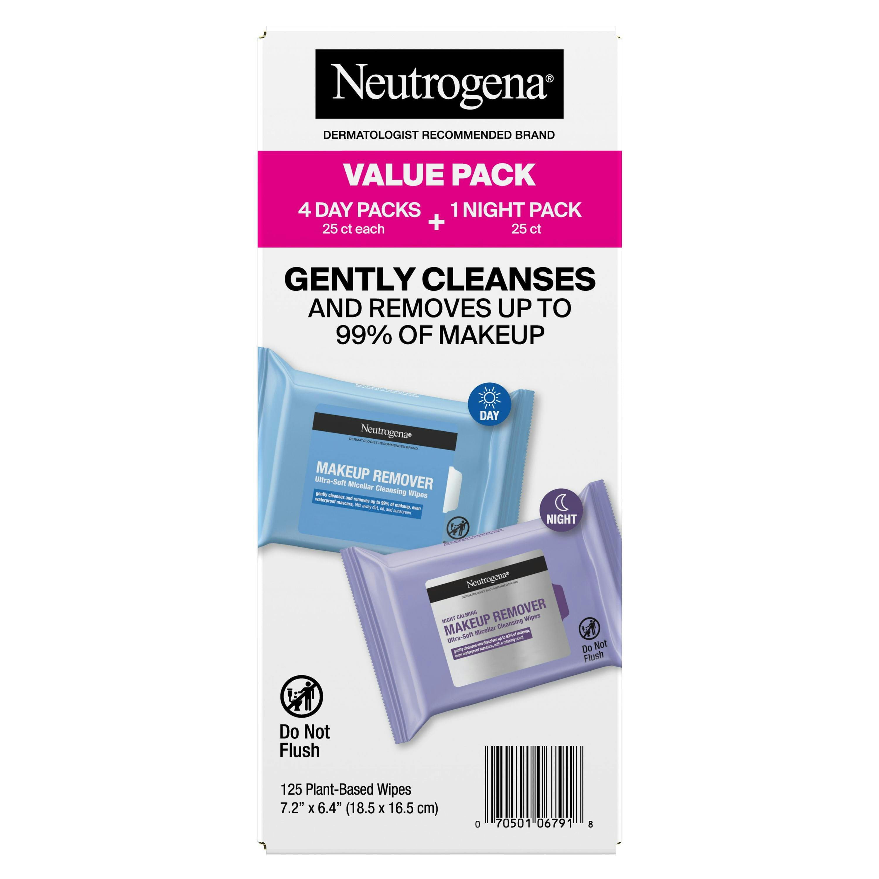Neutrogena Makeup Remover Wipes 5-Pack
