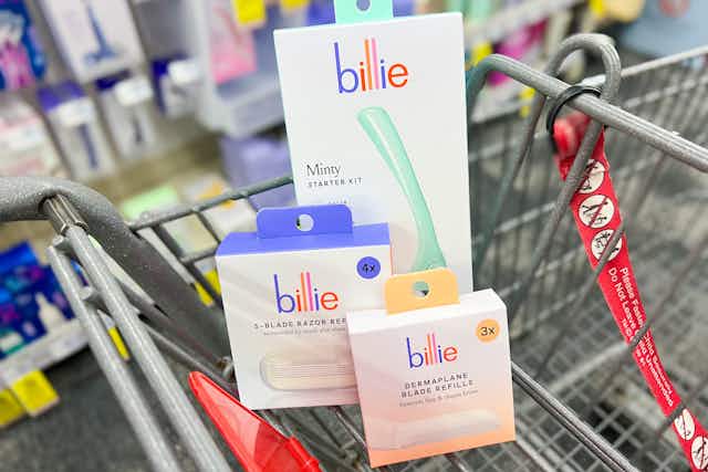 Rare Deal on Billie Razors — As Low as $3.99 Each at CVS card image