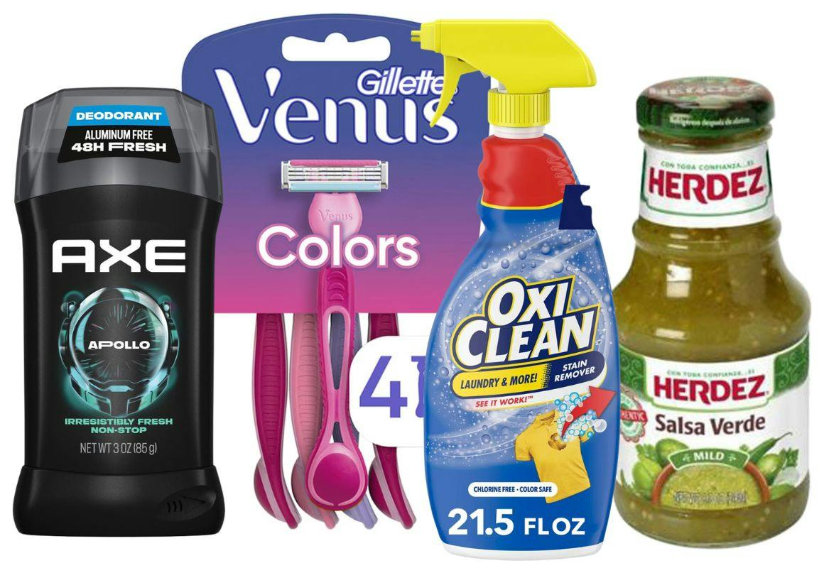 6 Grocery + 4 Household Items