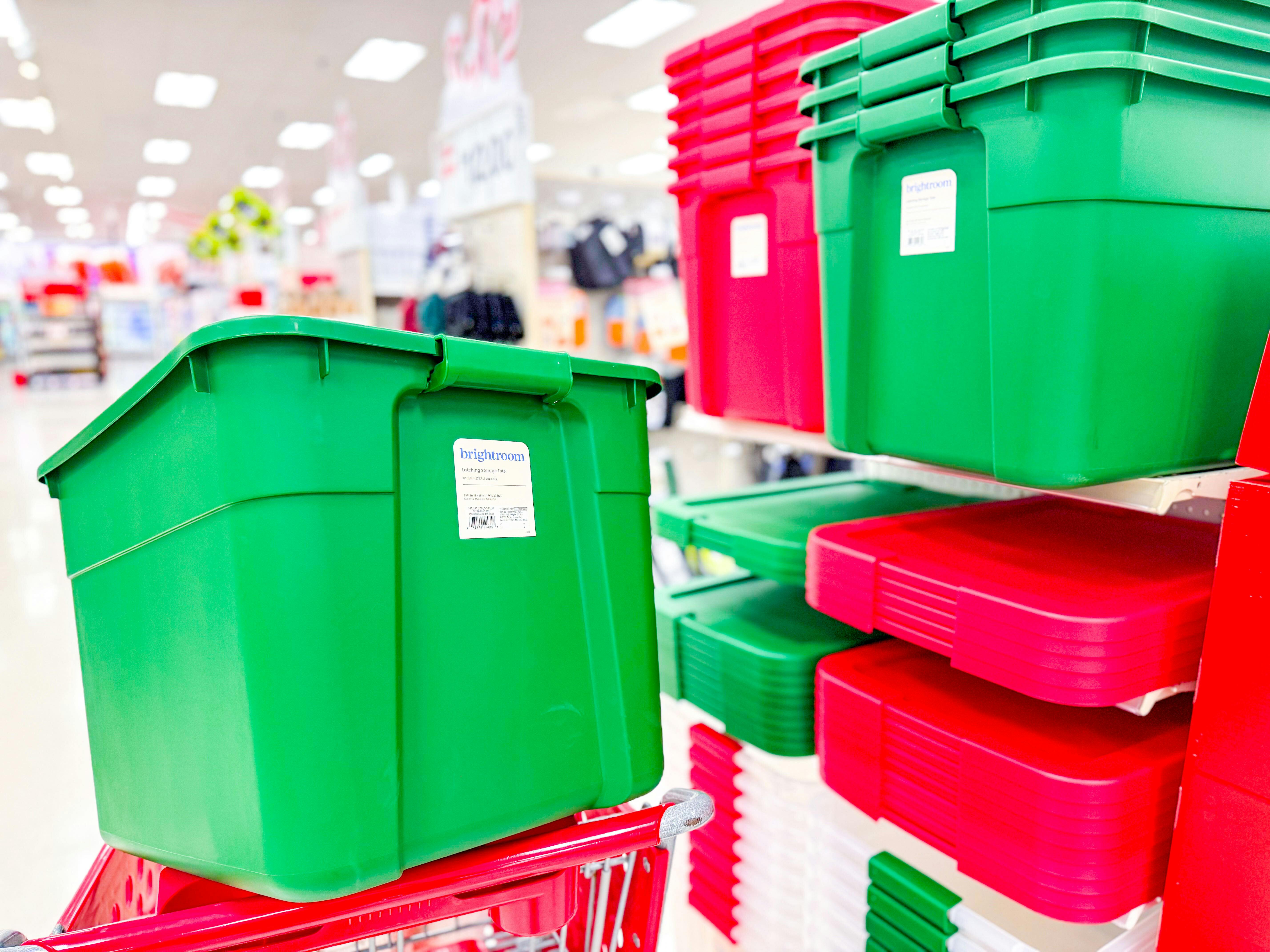 brightroom holiday storage totes at target