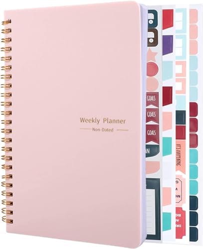 Undated Weekly Planner