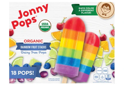 Jonny Pops Frozen Fruit Bars