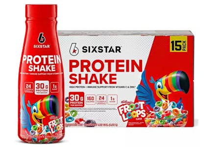 Six Star Froot Loops Protein Shake 15-Pack