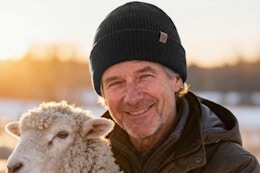 a man wearing a beanie