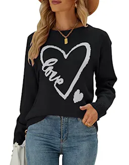 Women's Heart Sweater