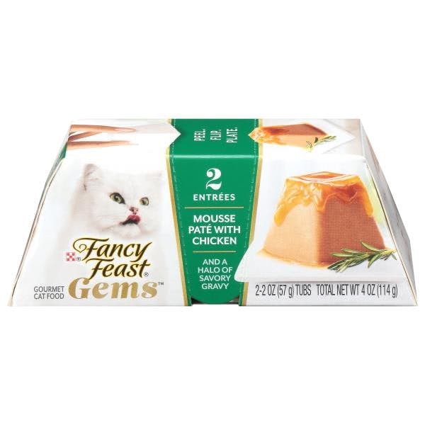 2 Fancy Feast Gems Cat Food 2-Packs