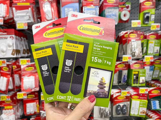 Score 12 Pairs of Command Large Picture Hangers for Only $4.96 at Walmart card image