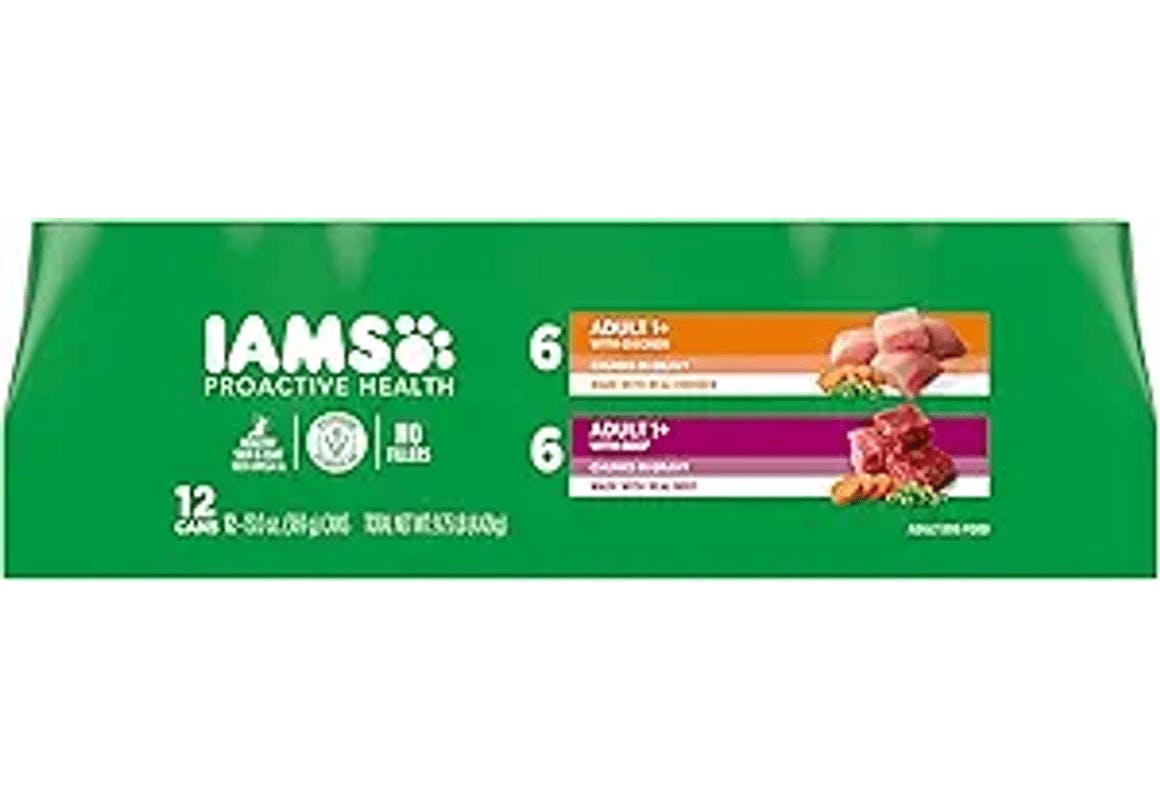 Iams Wet Dog Food 12-Pack
