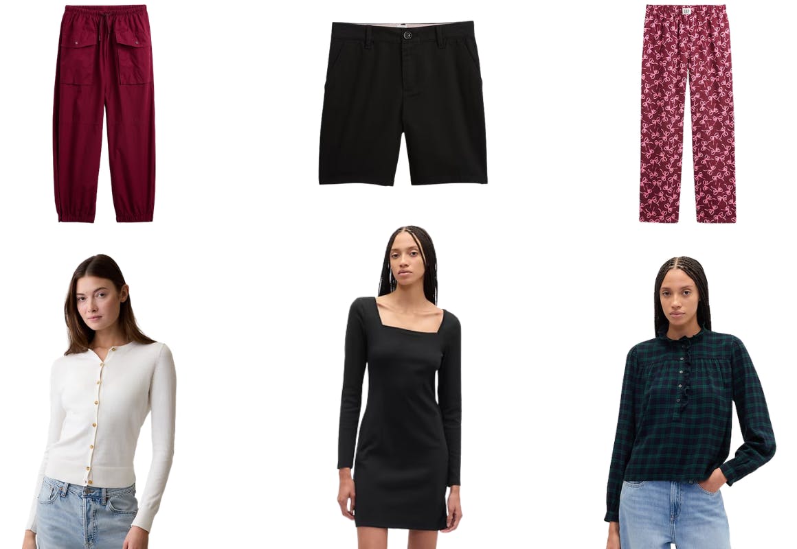 6 Gap Factory Apparel Items