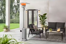 Hampton Bay Patio Heater, Only $99.97 at Home Depot (Reg. $159) card image