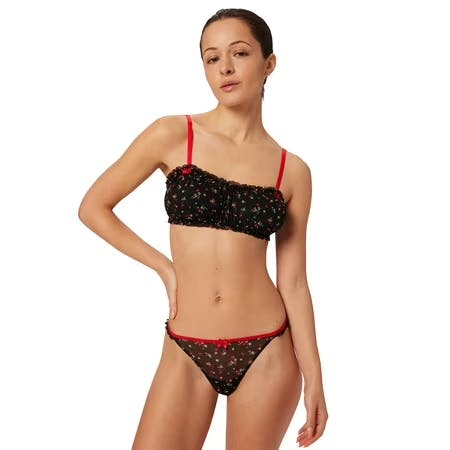 Parade Women's Bralette and Thong Set