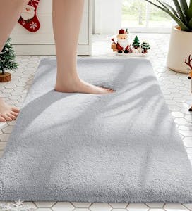 Plush Bathroom Rug