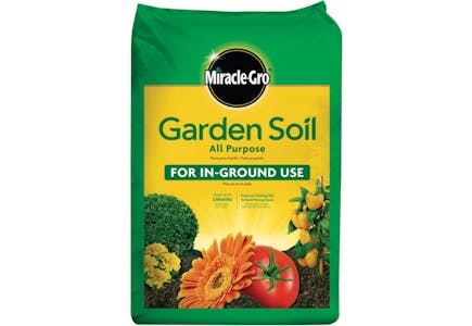 6 Miracle Gro Garden Soil