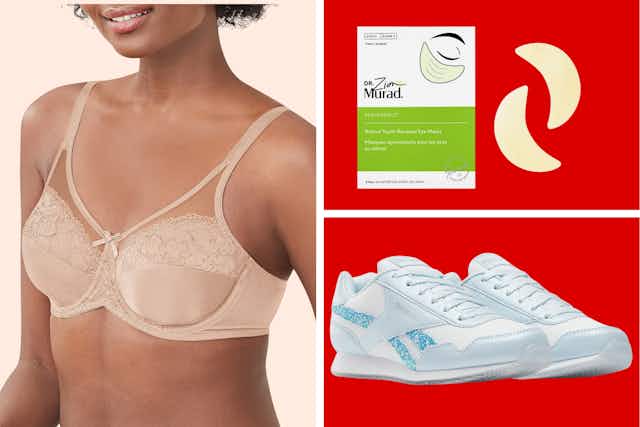 JCPenney Clearance: $7 Jeans, $25 Kids' Shoes, $18 Bras, and More card image