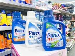 Purex Detergent: Buy 1 Get 2 Free at Walgreens ($3 Each)  card image